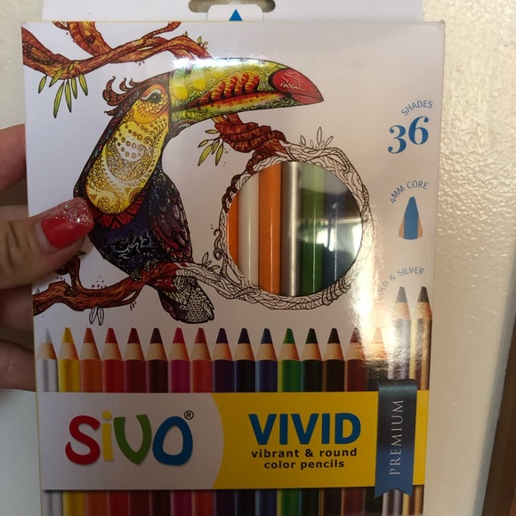 Sivo Office Sivo Professional Colored Pencils 36 Pack Nwt Poshmark
